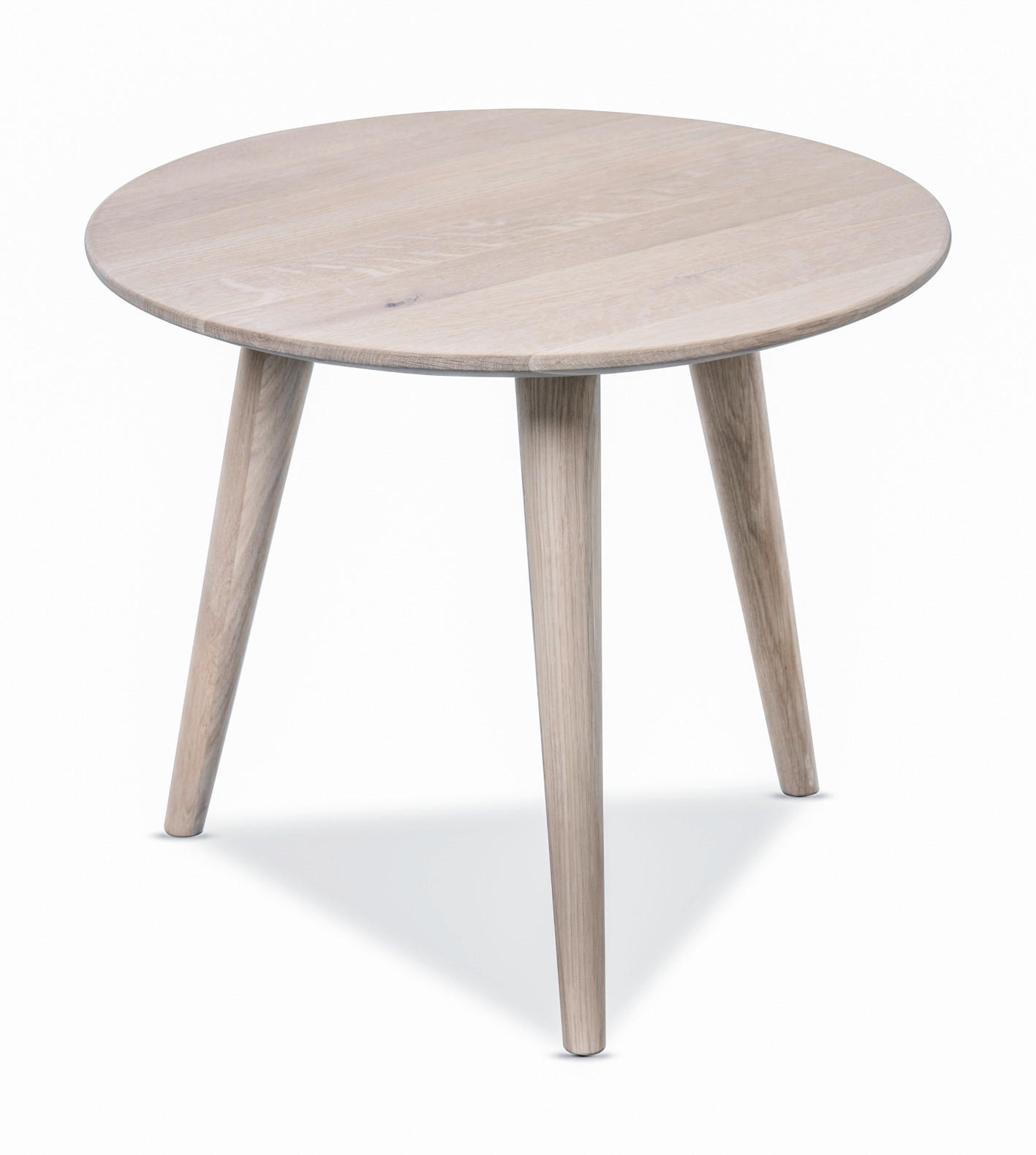 COUCHTISCH in Holz 45/45/35 cm  - Eiche Bianco, Design, Holz (45/45/35cm) - Xora