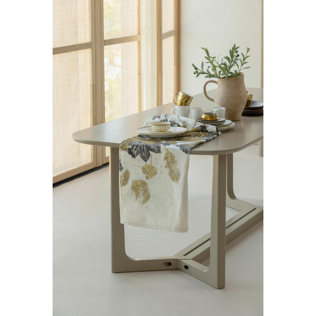 ESSTISCH Mangoholz massiv rechteckig Schlammfarben  - Schlammfarben, MODERN, Holz (240/90/76cm) - Livetastic