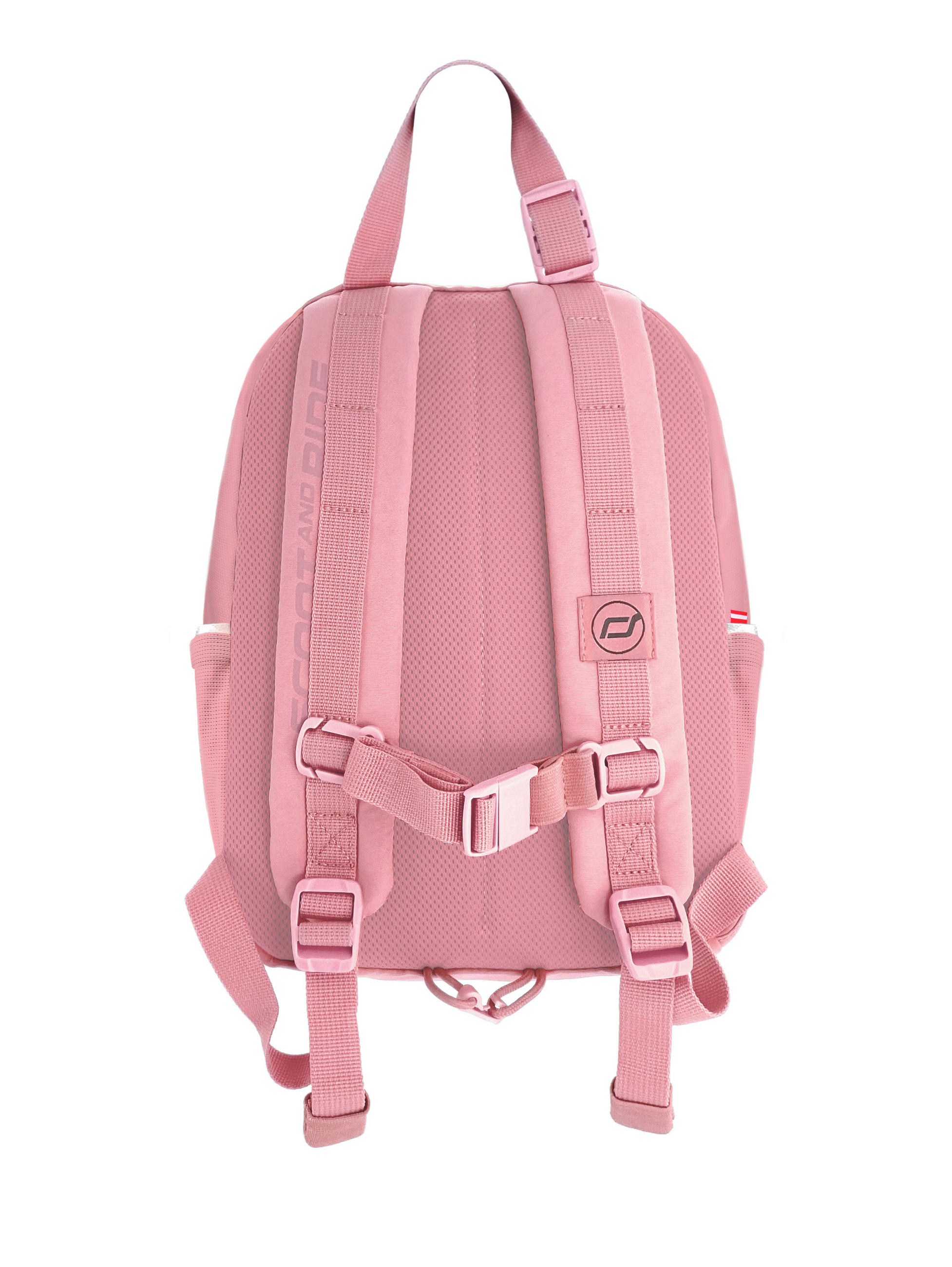 KINDERRUCKSACK BACKPACK 6L  - Hellrosa, Basics, Kunststoff/Textil (20/28/10cm) - Scoot and Ride