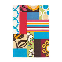 FLACHWEBETEPPICH  Wohnzimmer 170/240 cm Multicolor rechteckig  - Multicolor, Basics, Textil (170/240cm) - Kayoom
