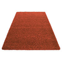 HOCHFLORTEPPICH 100/200 cm Life 1500 Terracotta  - Terracotta, KONVENTIONELL, Textil (100/200cm) - Novel