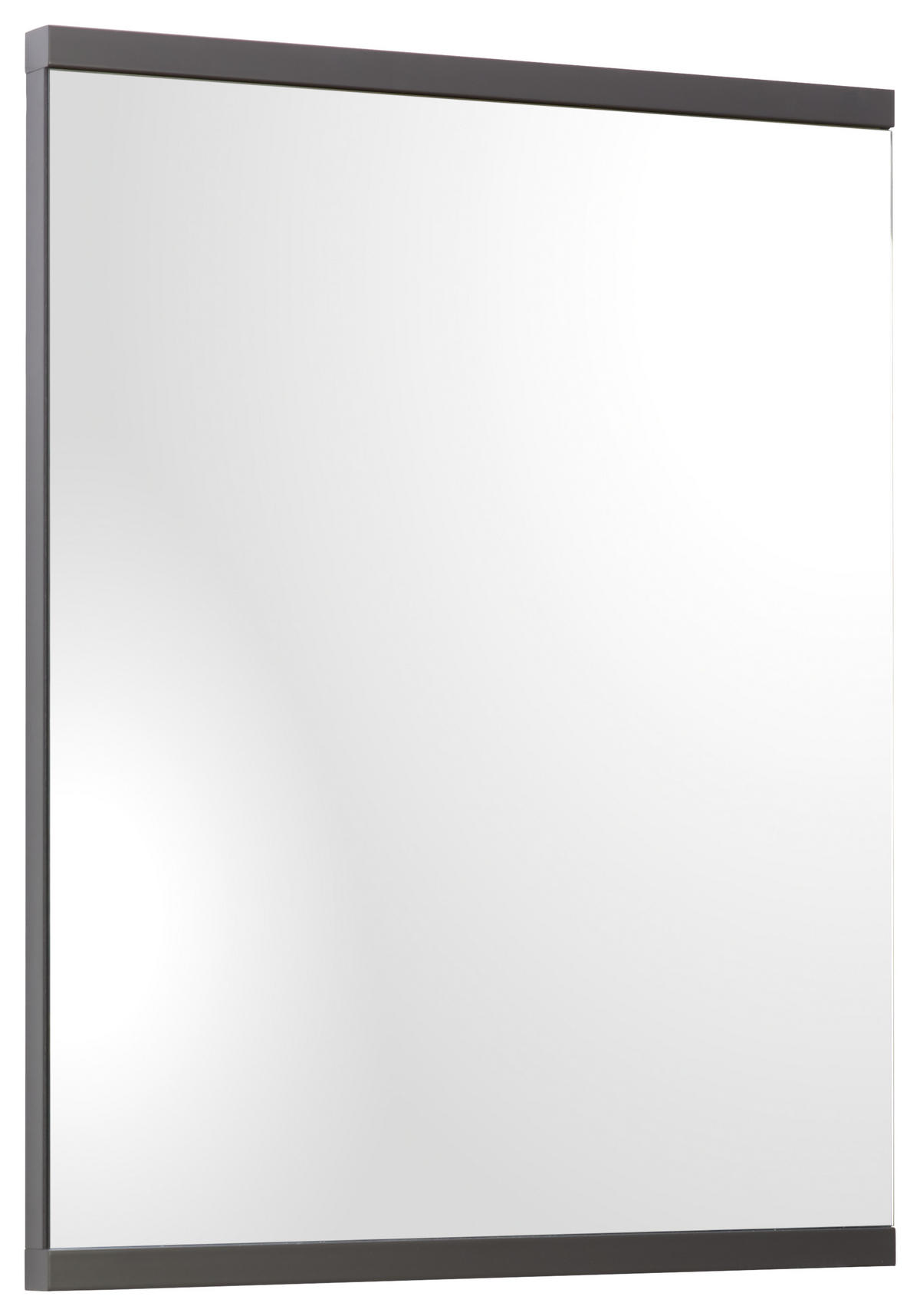 WANDSPIEGEL 75/94,6/4,4 cm    - Graphitfarben, Design, Glas/Holzwerkstoff (75/94,6/4,4cm) - Invivus