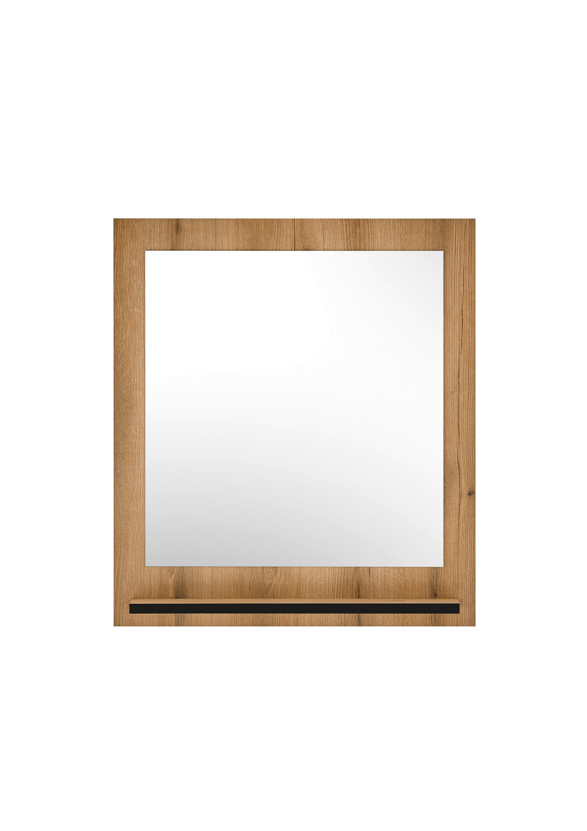 WANDSPIEGEL 79/89/10 cm  - Anthrazit/Weiß, MODERN, Holzwerkstoff (79/89/10cm) - MID.YOU