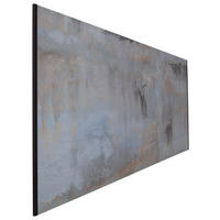 BADRÜCKWAND  - Basics, Kunststoff/Metall (120/44,5/0,4cm) - Fani