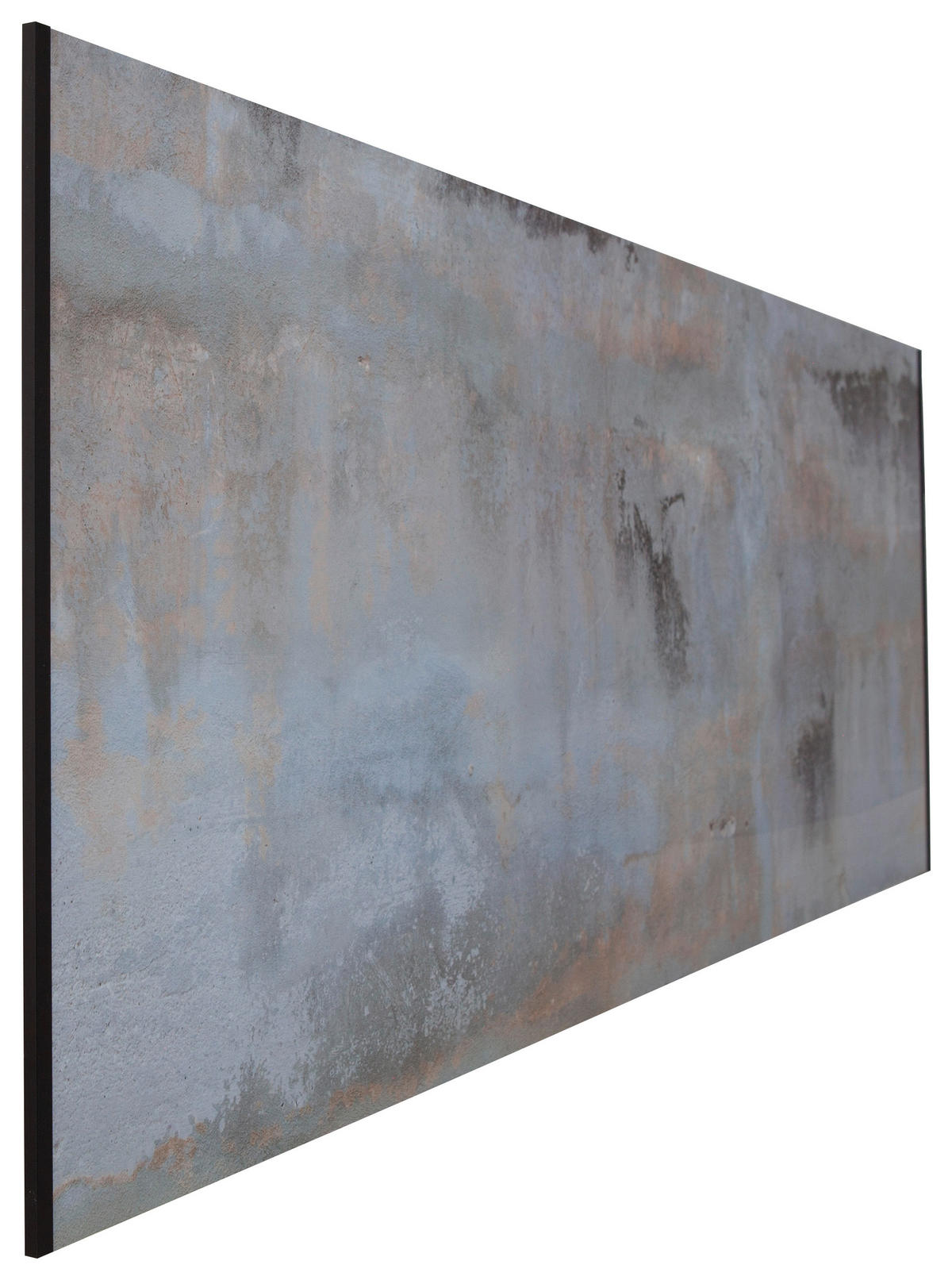 BADRÜCKWAND  - Basics, Kunststoff/Metall (120/44,5/0,4cm) - Fani