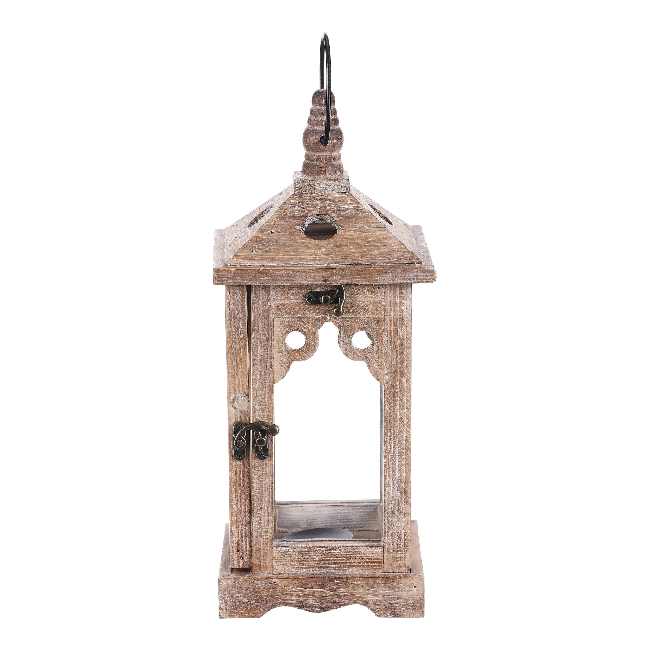 LAMPÁŠ drevo - hnedá, Basics, drevo (15/15/36cm)