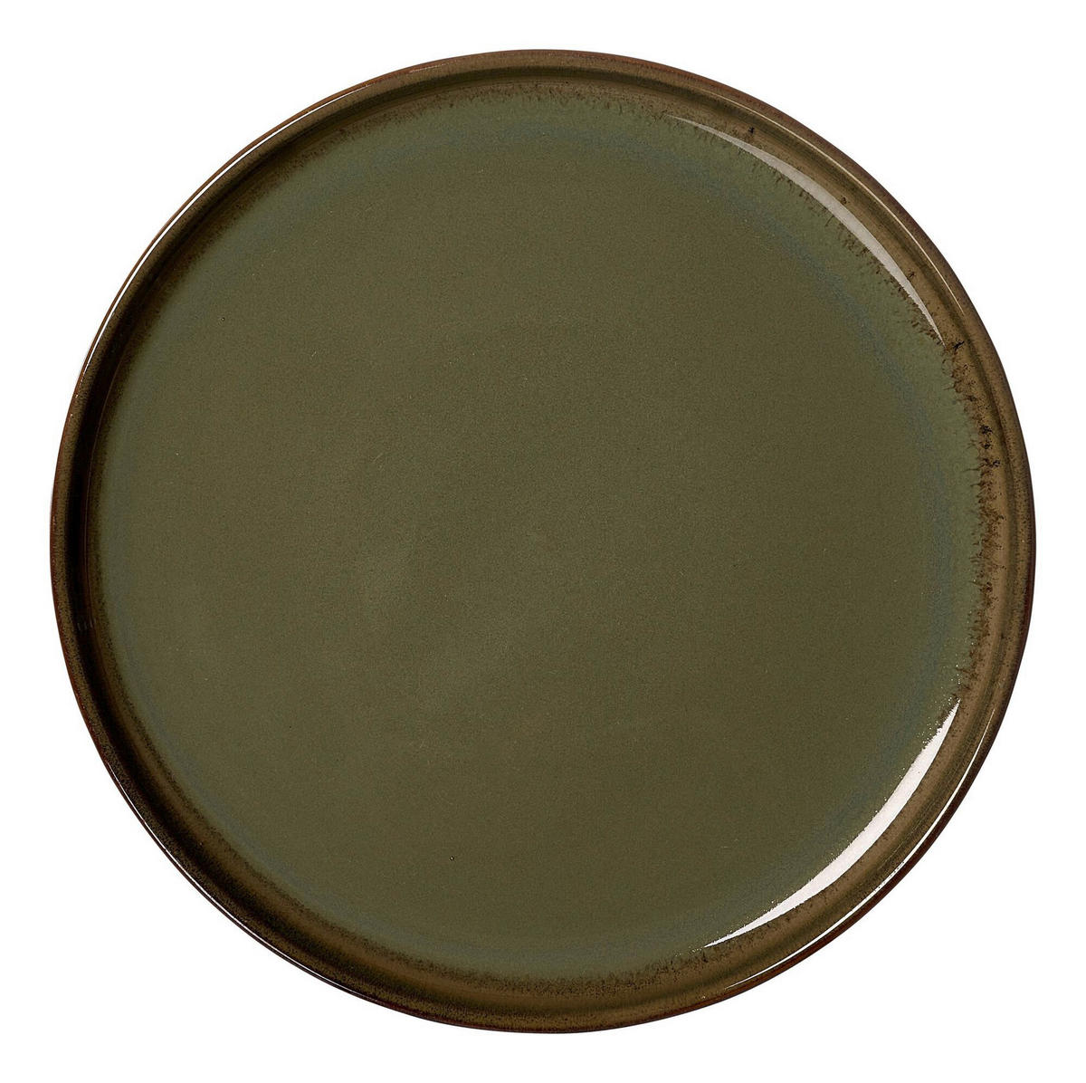 DESSERTTELLER Grün Malaga  - Grün, KONVENTIONELL, Keramik (22/22/2cm) - Ritzenhoff Breker