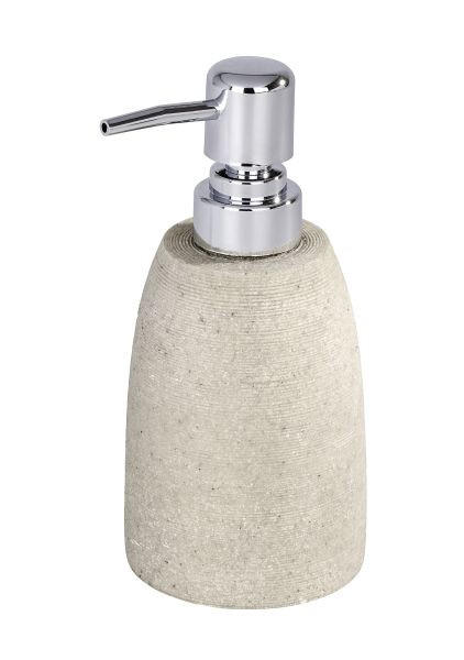 SEIFENSPENDER  - Beige, Basics, Kunststoff (9/16/7,4cm) - Wenko