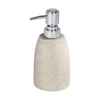 SEIFENSPENDER  - Beige, Basics, Kunststoff (9/16/7,4cm) - Wenko