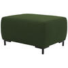 HOCKER Webstoff Grün  - Schwarz/Grün, Design, Textil/Metall (88/44/68cm) - LOOKS by W.Joop