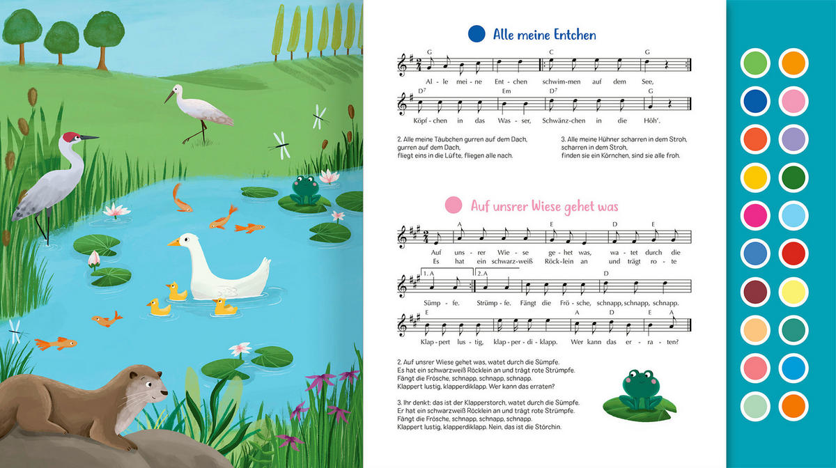 BUCH Sing mit!  - Multicolor, Basics, Papier (24,5/24,5/2,4cm)