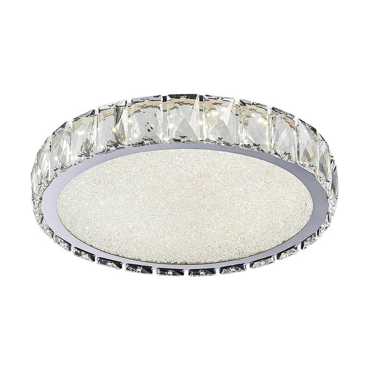 Plafonieră Cu Led   30 cm   - culoare crom, Basics, metal (30cm)