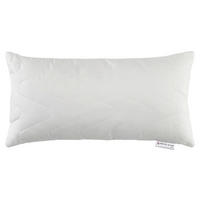 VANKÚŠ POD HLAVU, 40/80 cm - biela, Basics, textil (40/80cm) - Centa-Star