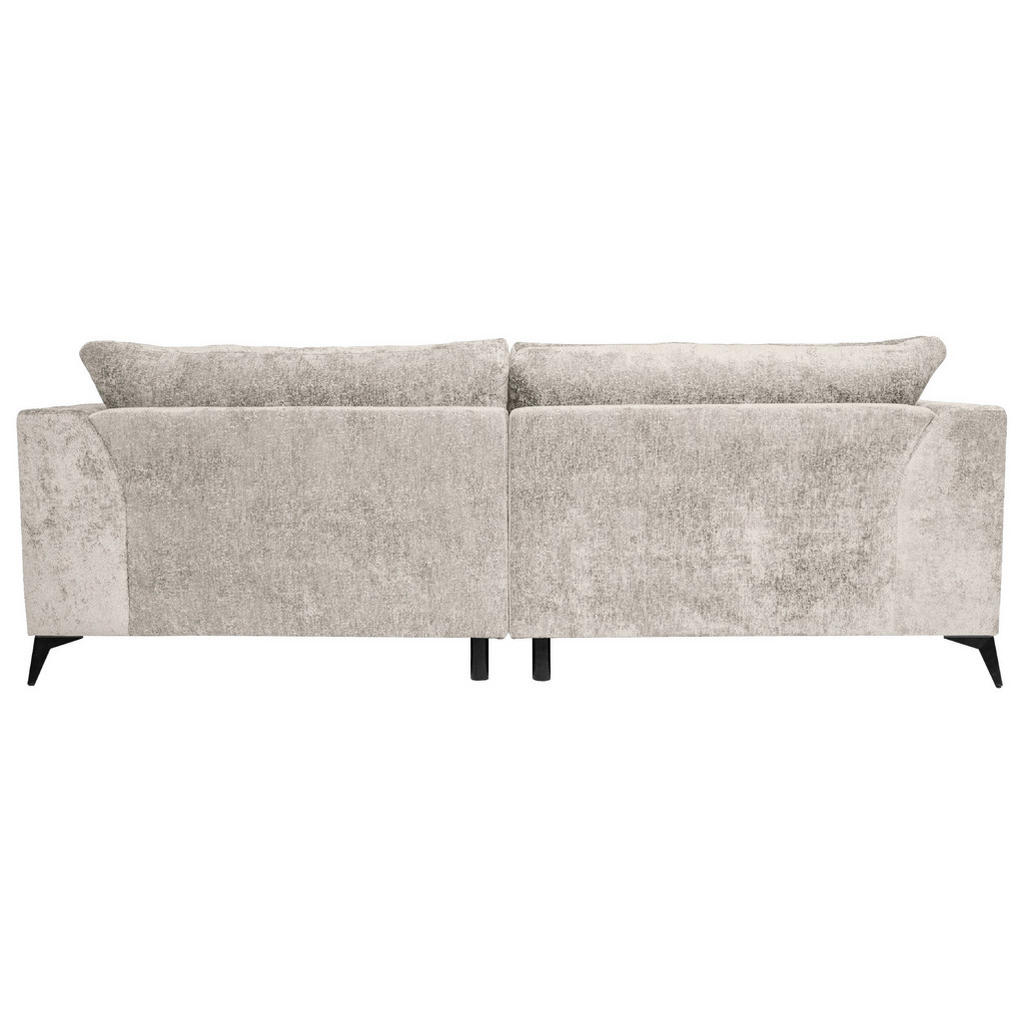 Thumbnail - home24 Bigsofa, Creme, Textil, 3-Sitzer, Füllung: Schaumstoffflocken, 250x90x120 cm, Rücken echt, Stoffauswahl, Wohnzimm...