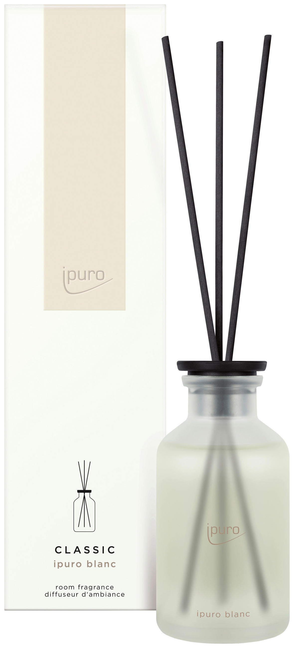 DIFFUSER - Weiß, Basics (7,9/7,9/29,6cm) - Ipuro