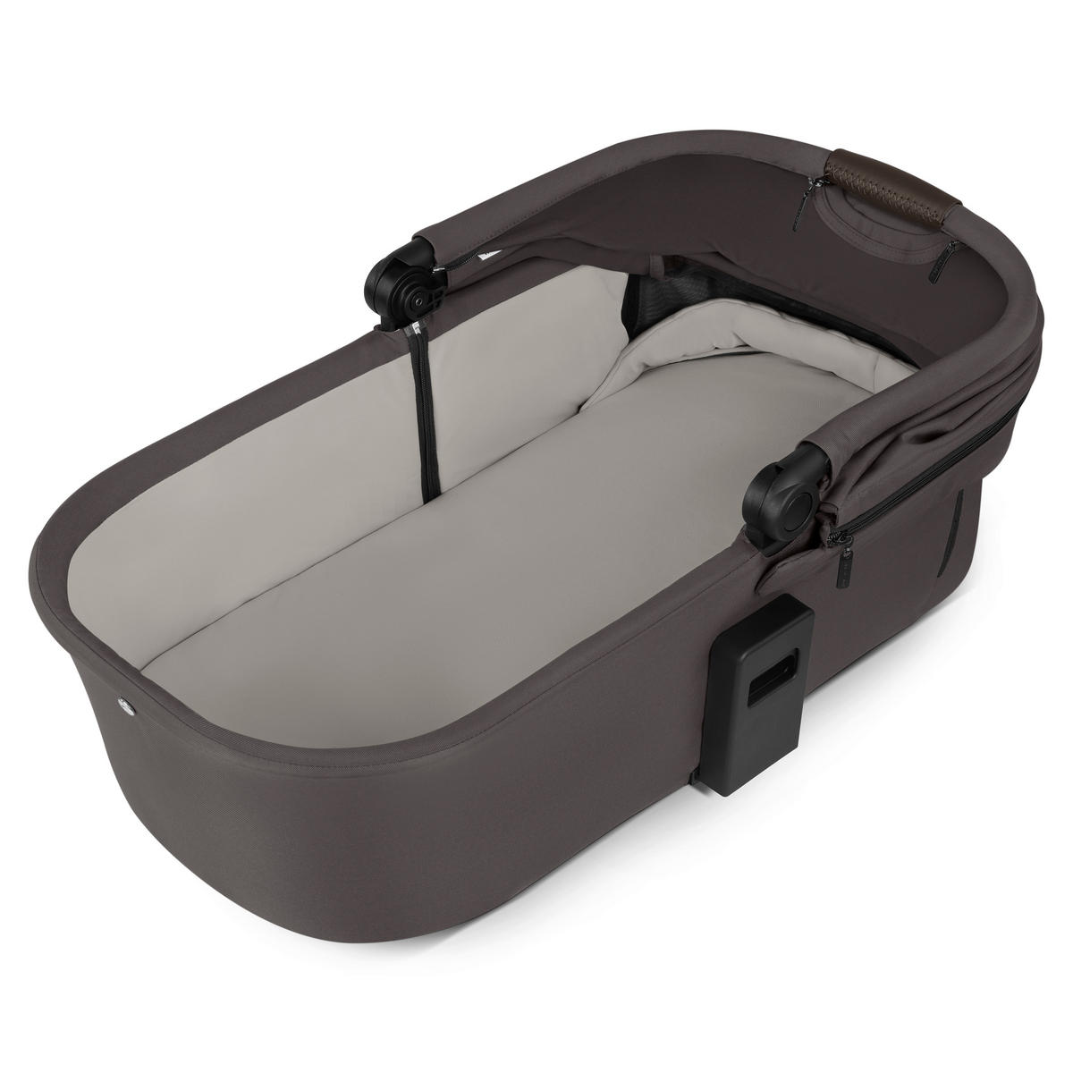 KINDERWAGENSET Salsa Core All in One  - Schwarz/Braun, Basics, Textil/Metall (63/123/97cm) - ABC Design