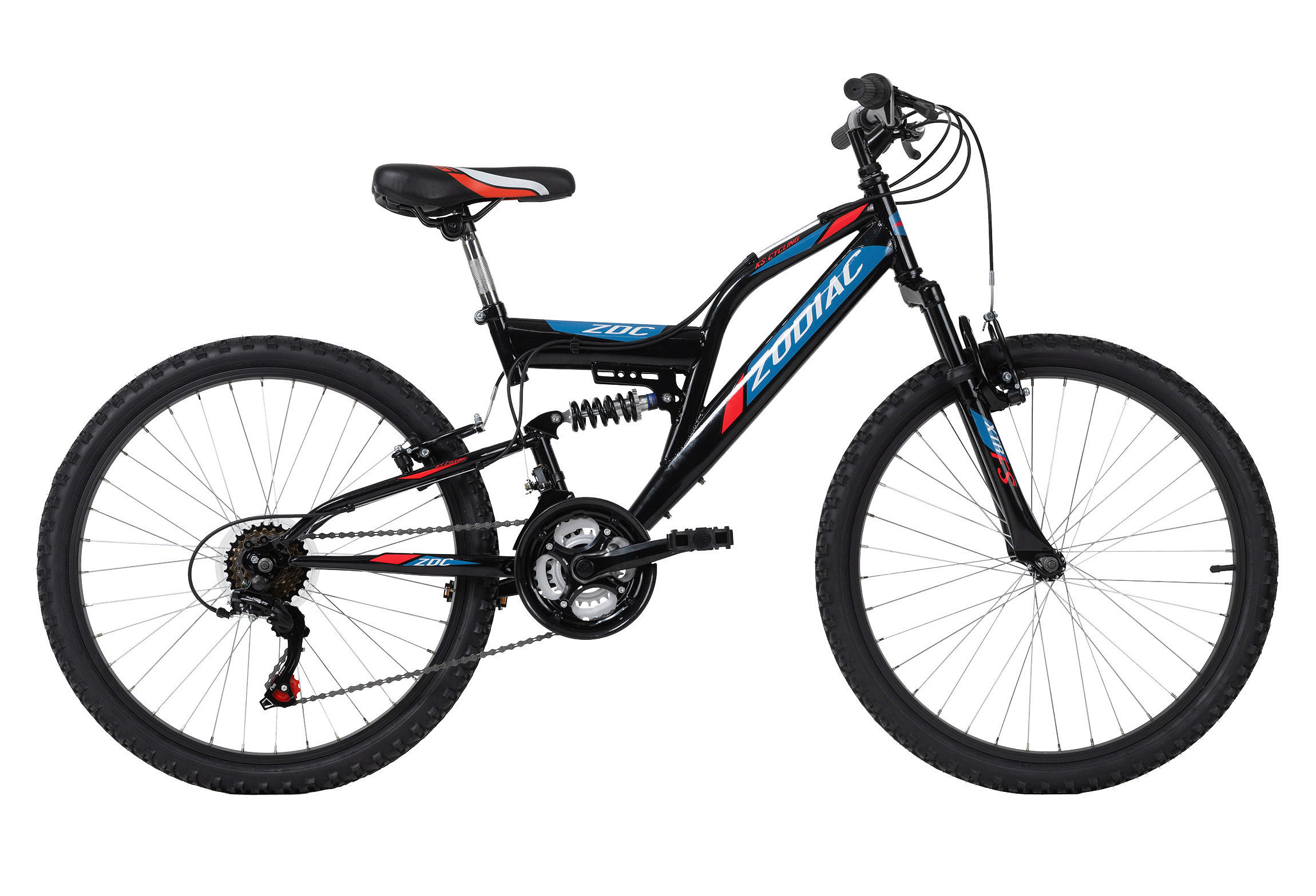 Kinderfahrrad 24 Zoll Mtb Fully Zodiac 665k 18 Gänge