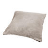 KISSENHÜLLE 50/50 cm  - Naturfarben, Basics, Textil (50/50cm)