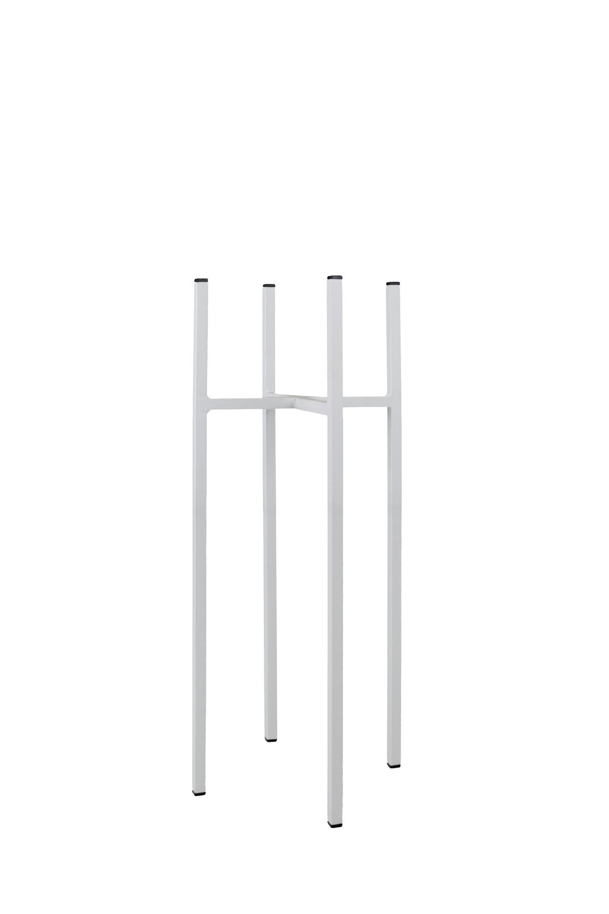 BLUMENSTÄNDER in Metall  - Weiß, Basics, Metall (26/60/26cm)