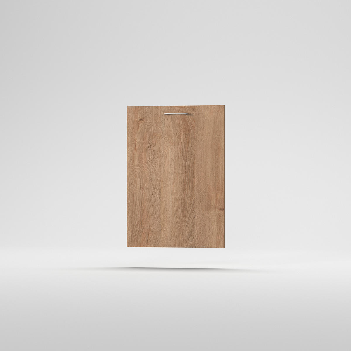 Mosogatógép előlap, integrált  - tölgyfa, Basics, fa (60/72cm) - Carryhome