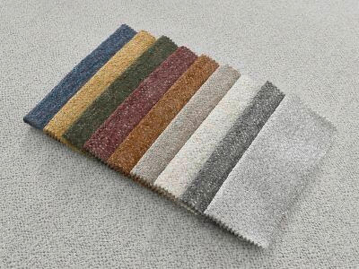 ECKSOFA Ottomane rechts  ATILLA Hellgrau Flachgewebe  - Hellgrau/Schwarz, MODERN, Kunststoff/Textil (244/149cm)