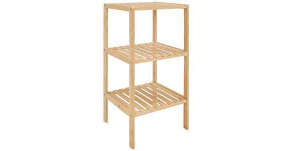 REGAL  34/80/33 cm Naturfarben  - Naturfarben, Basics, Naturmaterialien/Holz (34/80/33cm) - Carryhome