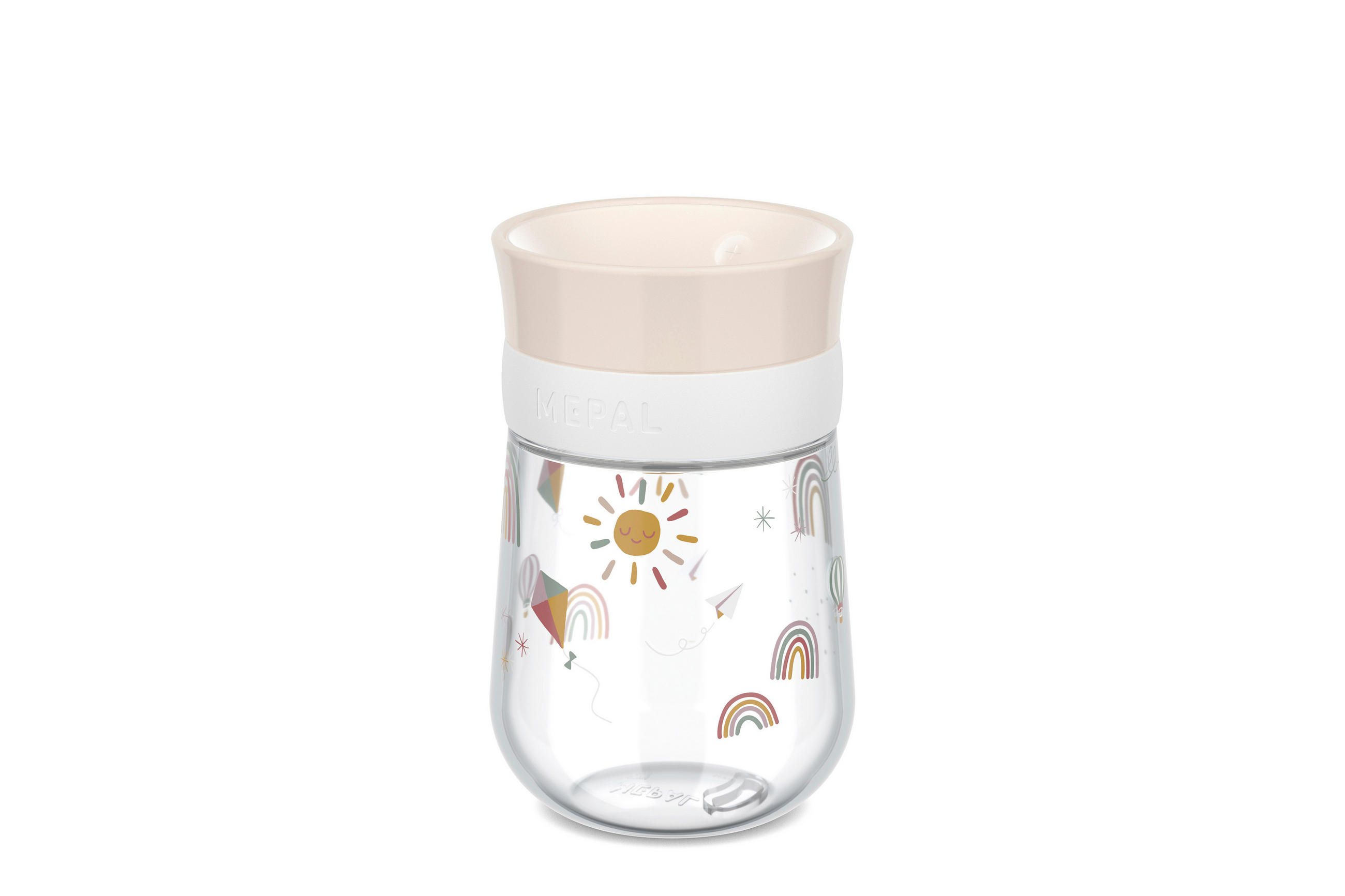 TRINKBECHER - Multicolor, Basics, Kunststoff (17,5/17,5/18,5cm) - Mepal