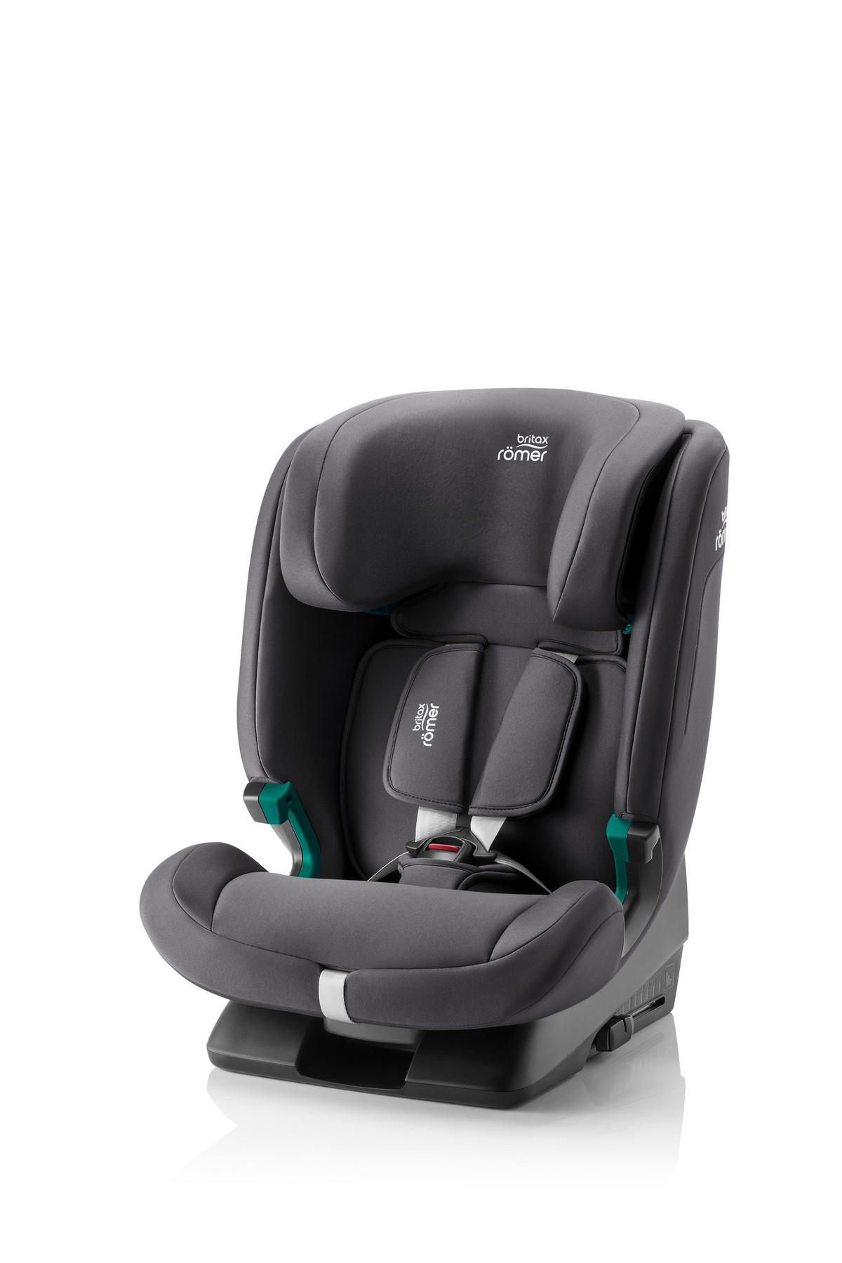 KINDERAUTOSITZ EVOLVAFIX  - Dunkelgrau, Basics, Kunststoff/Textil (44/60/48cm) - Britax Römer