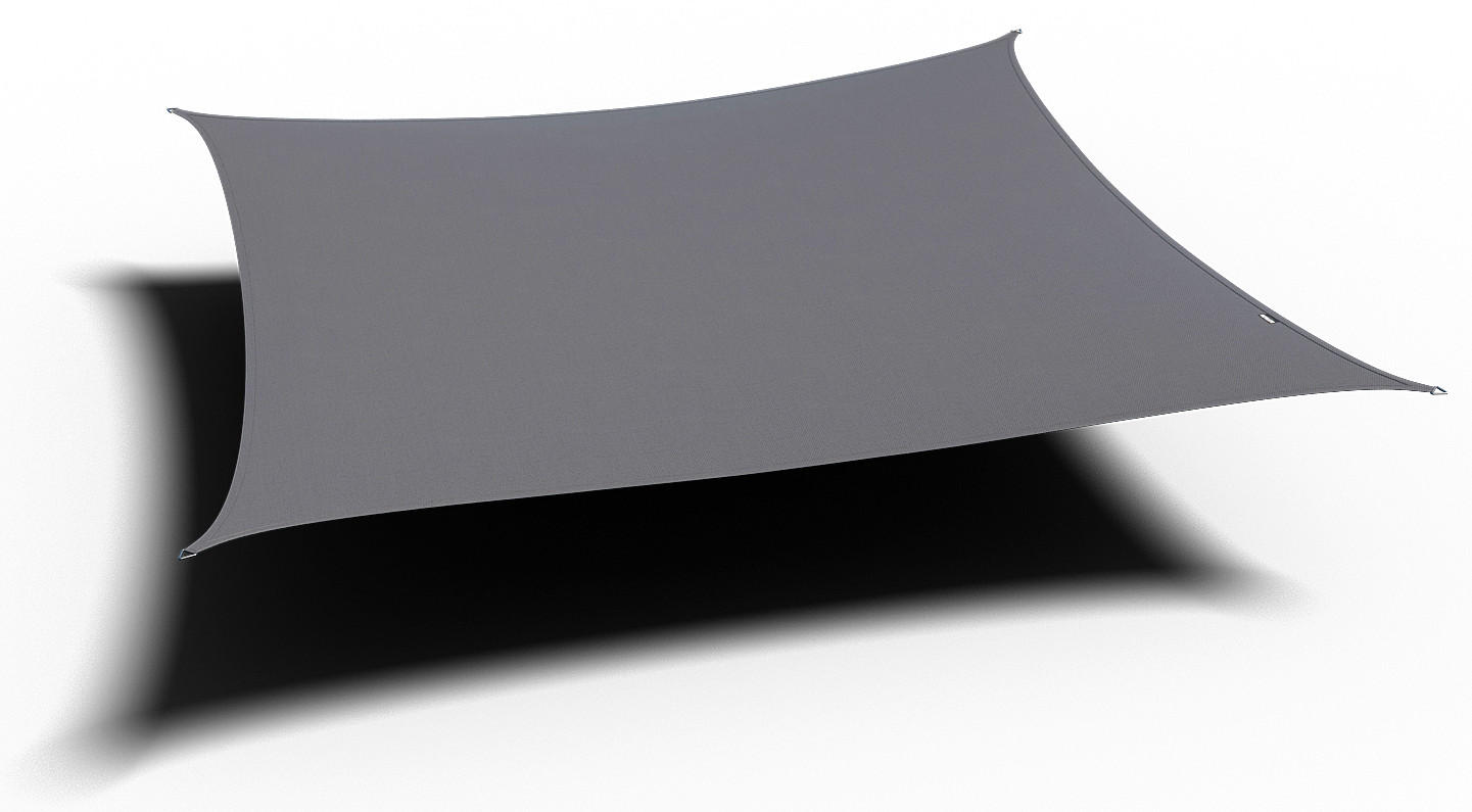 SONNENSEGEL  - Grau, MODERN, Textil (400/1/400cm) - Gardenson