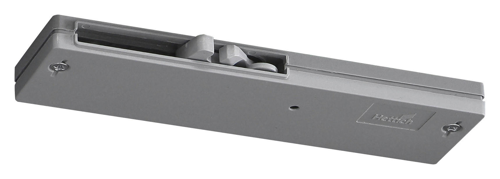 TÜRDÄMPFER 17,5/1,5/6 cm 2-teilig Grau  - Grau, Design, Kunststoff (17,5/1,5/6cm) - Carryhome