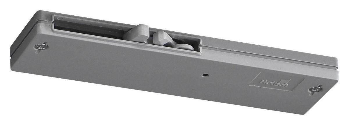 TLMIČ DVERÍ SADA 2 KS, sivá, 17,5/1,5/6 cm - sivá, Design, plast (17,5/1,5/6cm) - Carryhome