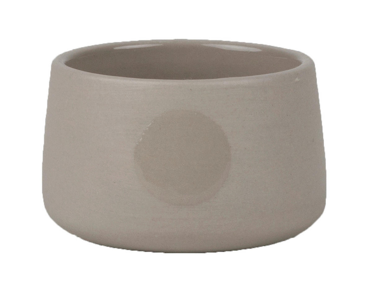 TEELICHTHALTER - Hellgrau, Basics, Keramik (5/3cm) - Räder