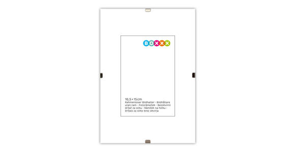 CLIPRAHMEN 15/10/1 cm - Klar, Basics, Glas (15/10/1cm) - Boxxx