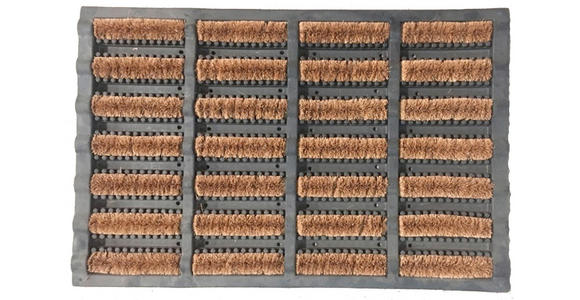 FUßMATTE 40/60 cm COCO HOME - Naturfarben, KONVENTIONELL, Naturmaterialien/Kunststoff (40/60cm) - Esposa