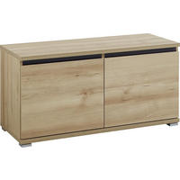GARDEROBENBANK 96/52/40 cm  - Anthrazit/Buchefarben, Basics, Holzwerkstoff (96/52/40cm) - Carryhome