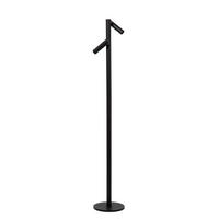 LED-STEHLEUCHTE - Schwarz, Konventionell, Metall (20/20/120cm) - Lucide