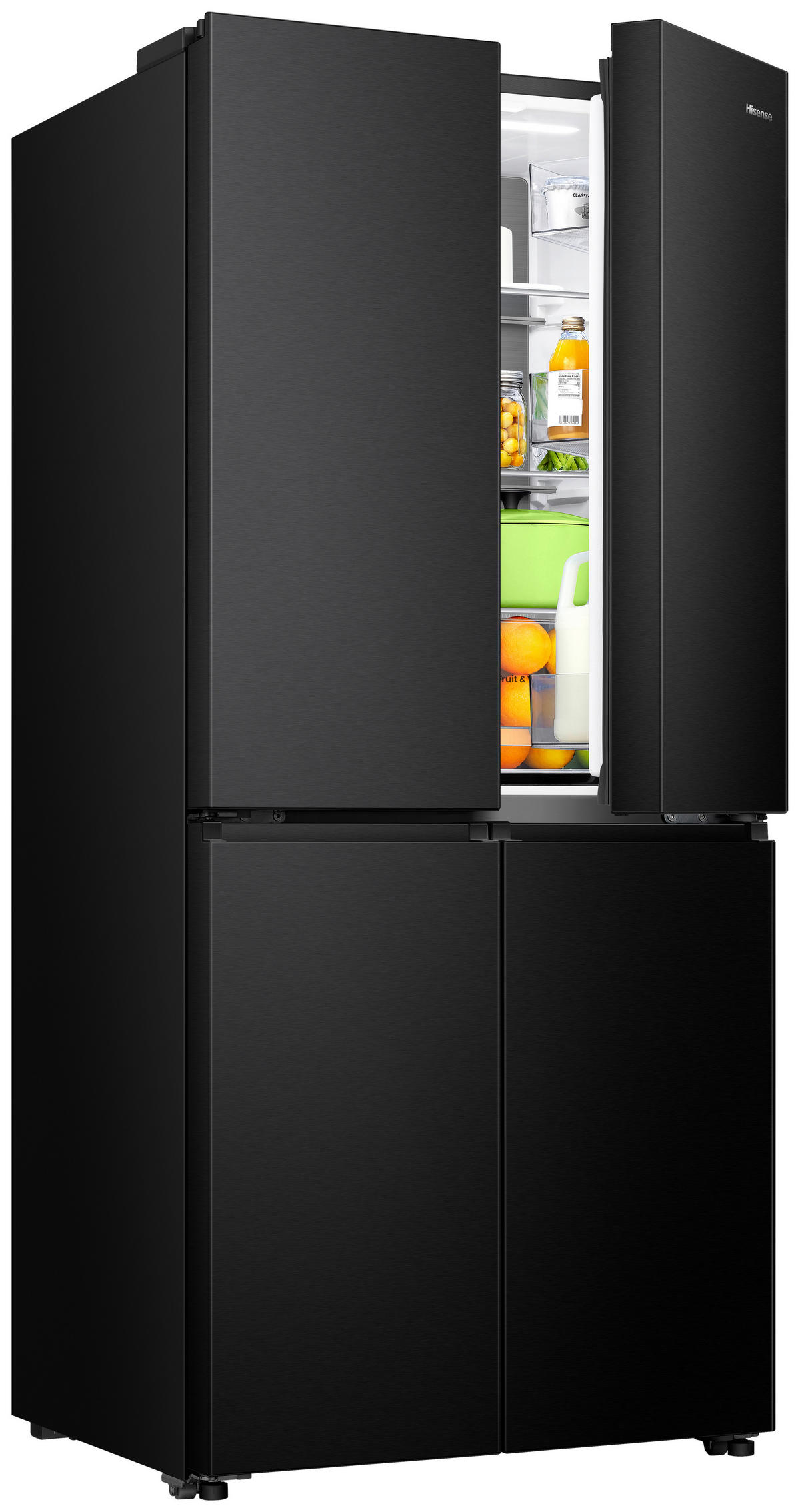 FRENCH-DOOR 79,4/178,5/69,8 cm RQ5P470SAFD  - Schwarz, Basics (79,4/178,5/69,8cm) - Hisense