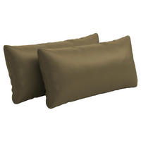 NIERENKISSEN  - Olivgrün, Konventionell, Leder (65/25cm) - Sit & More