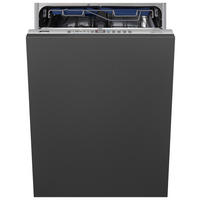 GESCHIRRSPÜLER STL323BQLHDE  - Edelstahlfarben, Basics, Metall (59,8/81,8/54,5cm) - SMEG