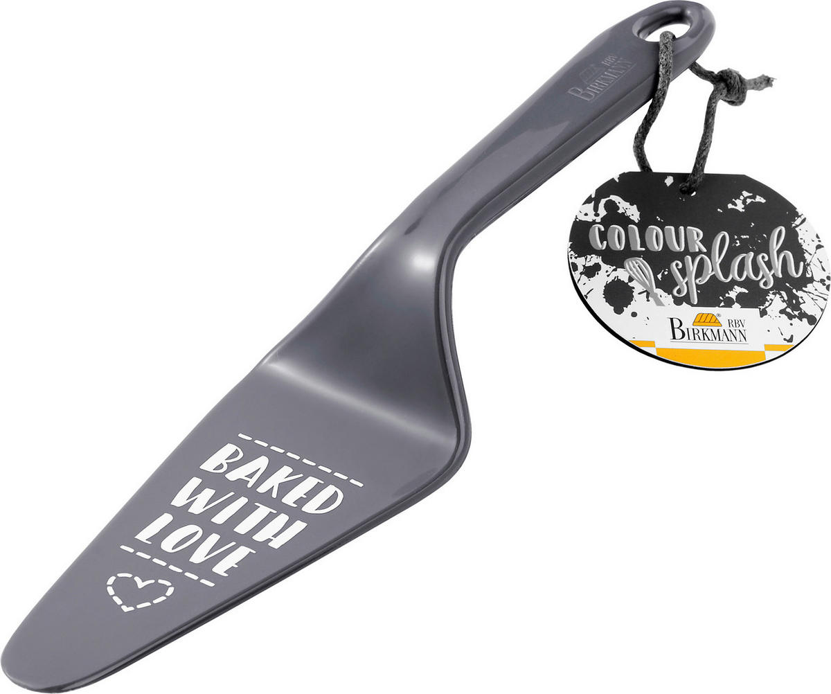 TORTENHEBER - Grau, Basics, Kunststoff (6/26cm) - Birkmann