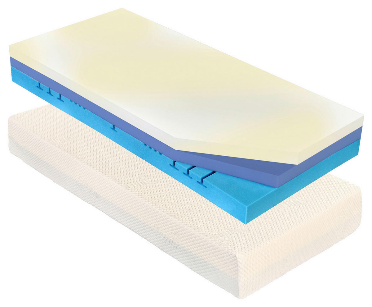 MATRACE, 90/200 cm - bílá, Basics, textil (90/200cm) - Curem