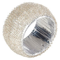 Inel Pentru Șervețel 4,5 cm   - argintiu, Lifestyle, sticlă (4,5cm) - Ambia Home