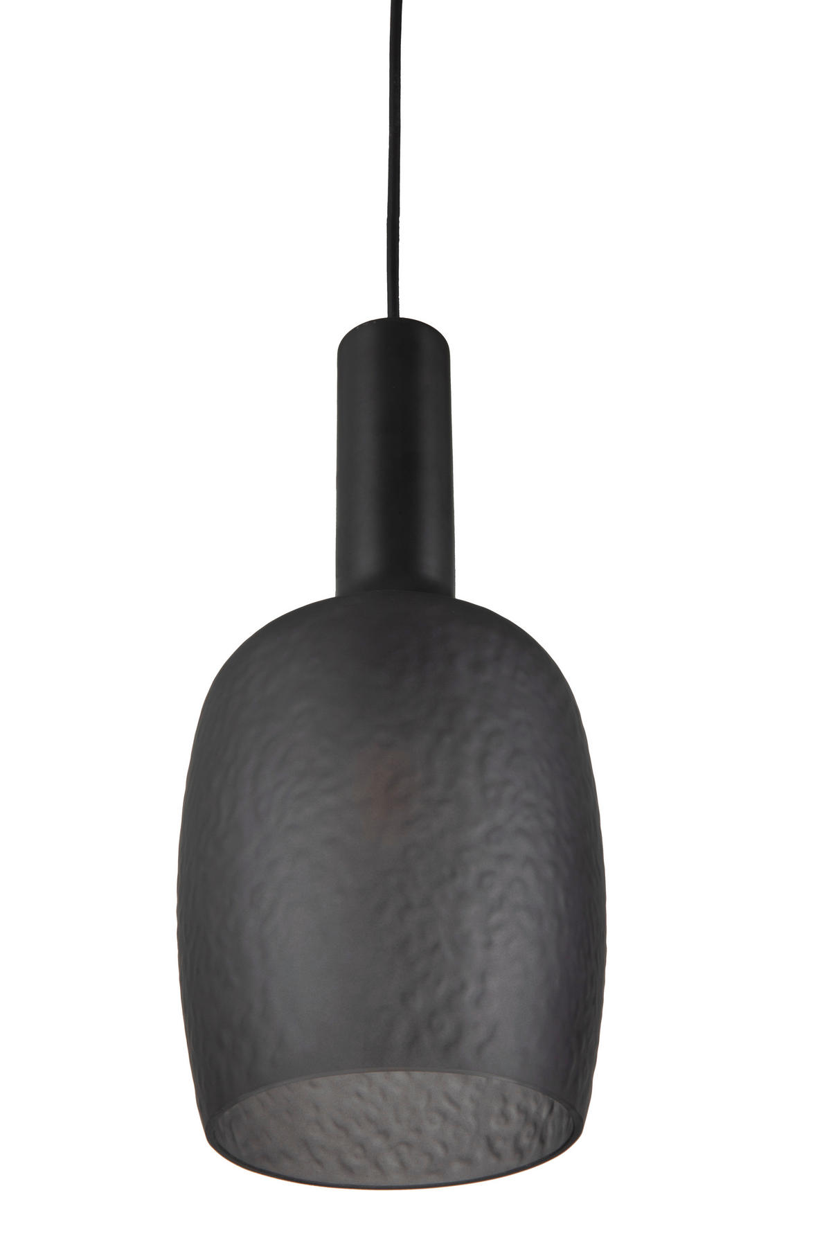 HÄNGELEUCHTE 98/15/140 cm   - Schwarzchrom, Trend, Glas/Metall (98/15/140cm) - Novel
