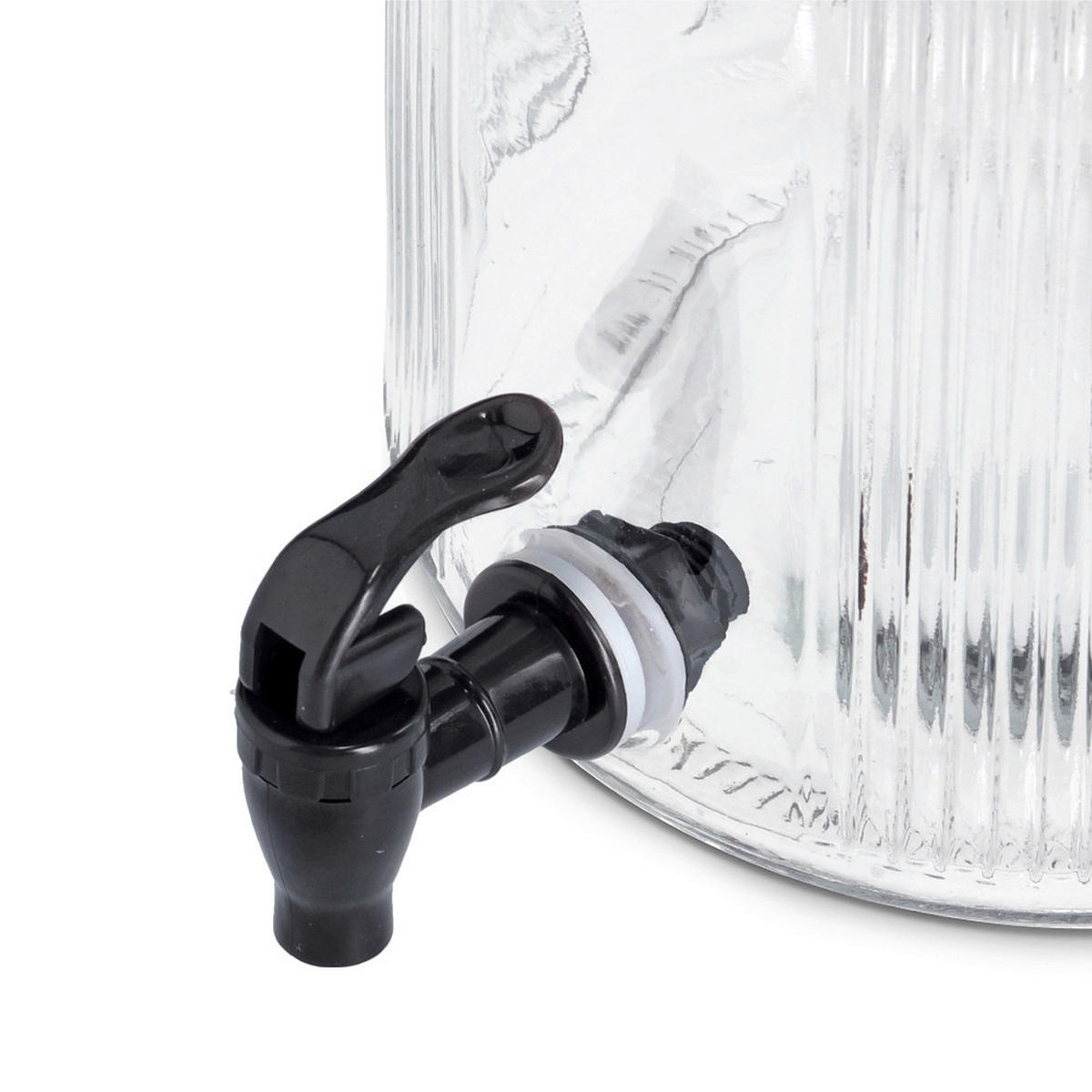 GETRÄNKESPENDER   - Transparent, Basics, Glas (16/25cm)