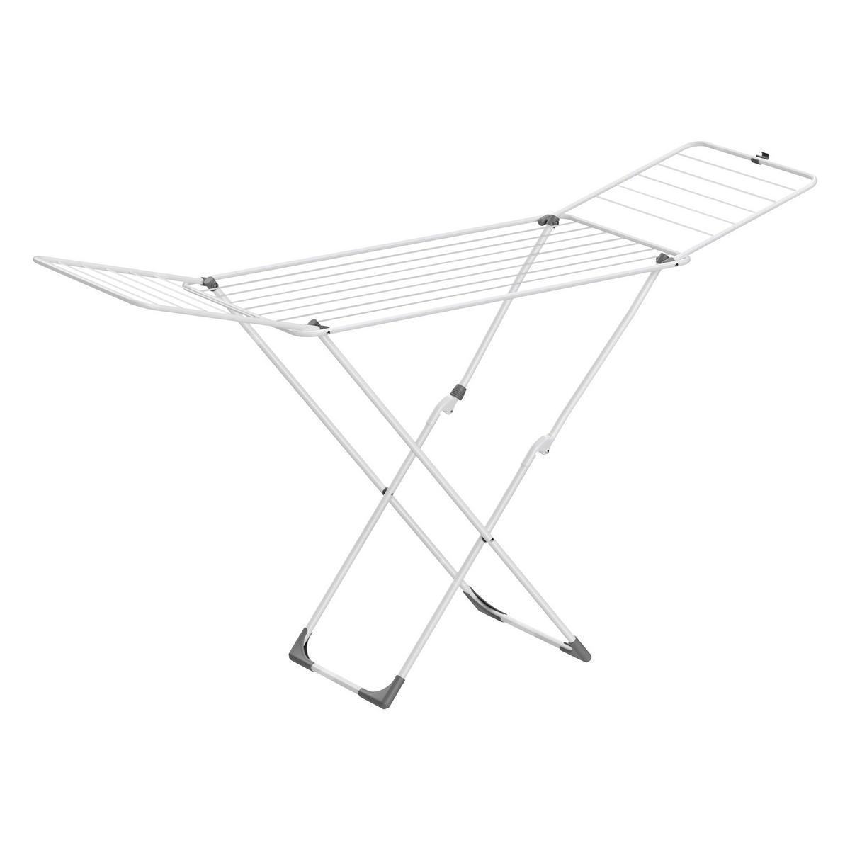 WÄSCHETROCKNER Bunji  - Weiß, Basics, Kunststoff/Metall (182/103/50cm)