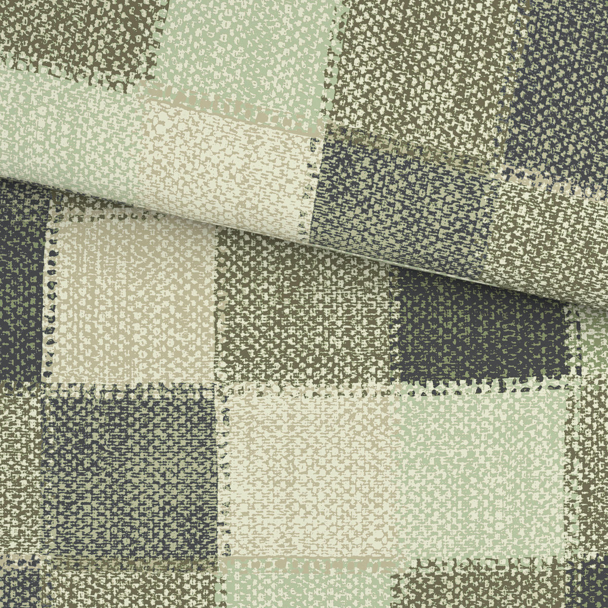 BETTWÄSCHE Flanell 135/200 cm  - Grün, Textil (135/200cm) - Novel