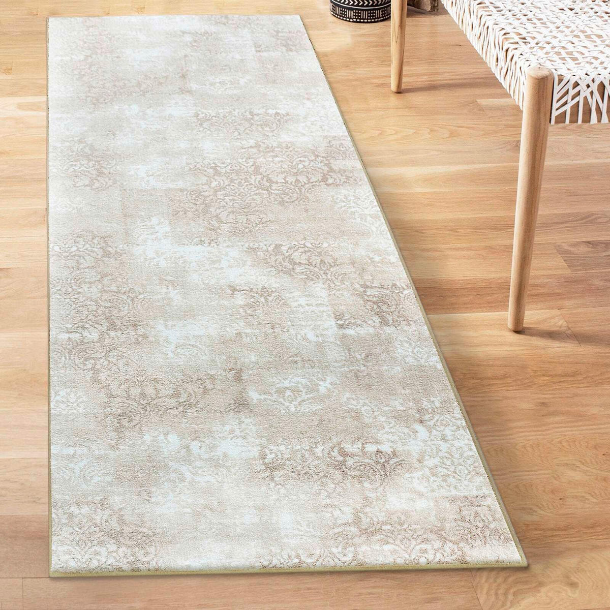 LÄUFER 80/250 cm Davoli  - Weiß, Design, Kunststoff/Textil (80/250cm) - Novel