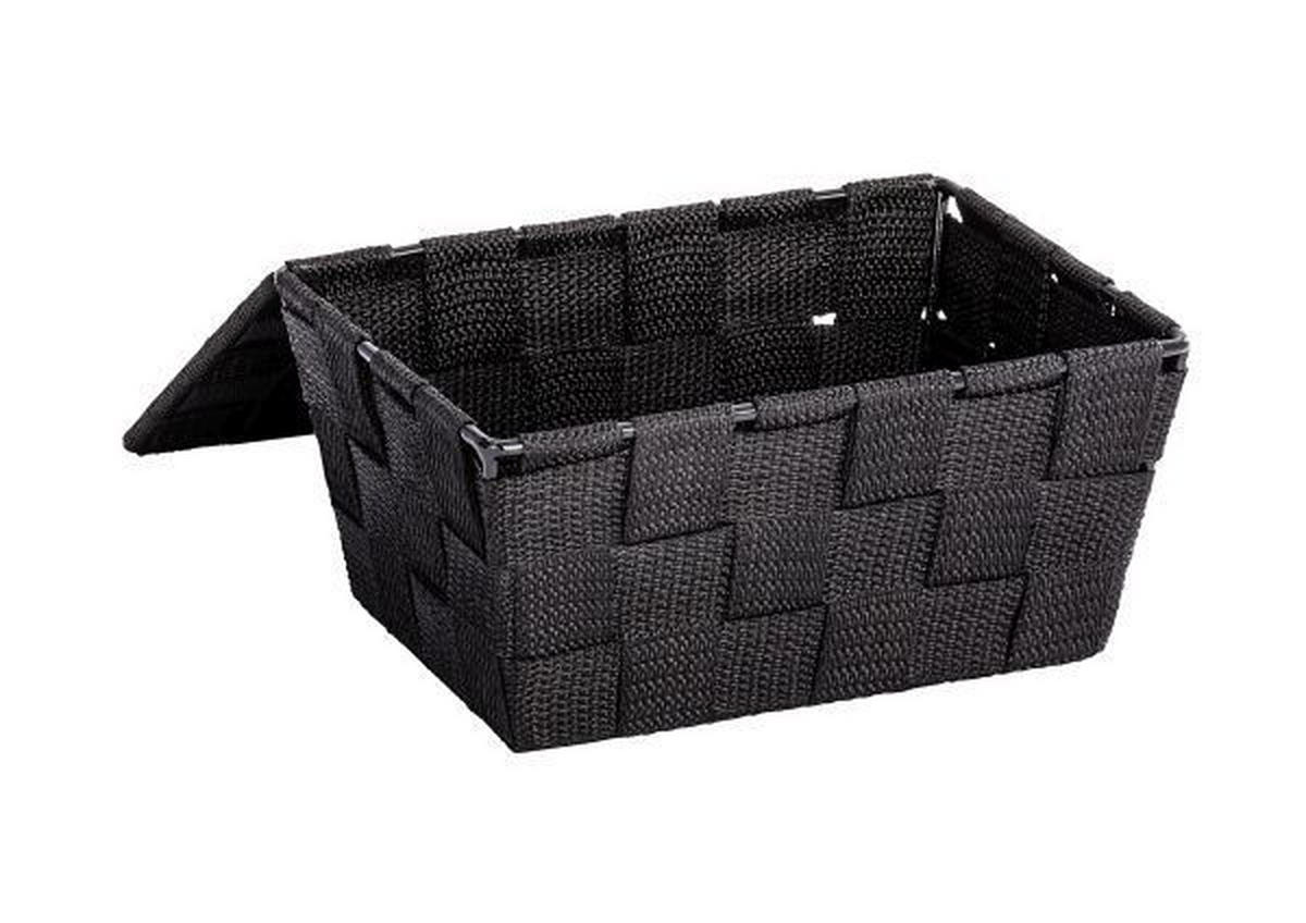 KOSÁR - fekete, Basics, műanyag (19/10/14cm) - Wenko