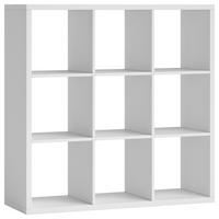 PREDELNA STENA 112/112/38 cm bela  - bela, Design, leseni material (112/112/38cm) - Boxxx