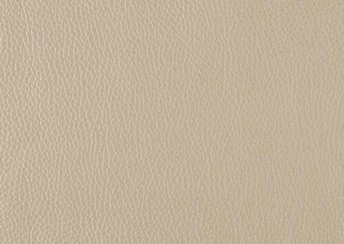 2,5-SITZER  in Echtleder Greige   - Greige/Schwarz, Design, Leder/Metall (200/102/92cm) - Johann Jakob